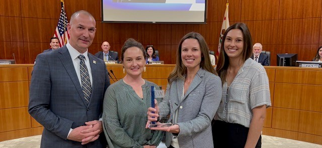 CSAC Award Presentation at Board of Supervisors Meeting Click to view article, County of San Luis Obispo Honored for Innovation