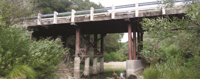 Bridge over creek