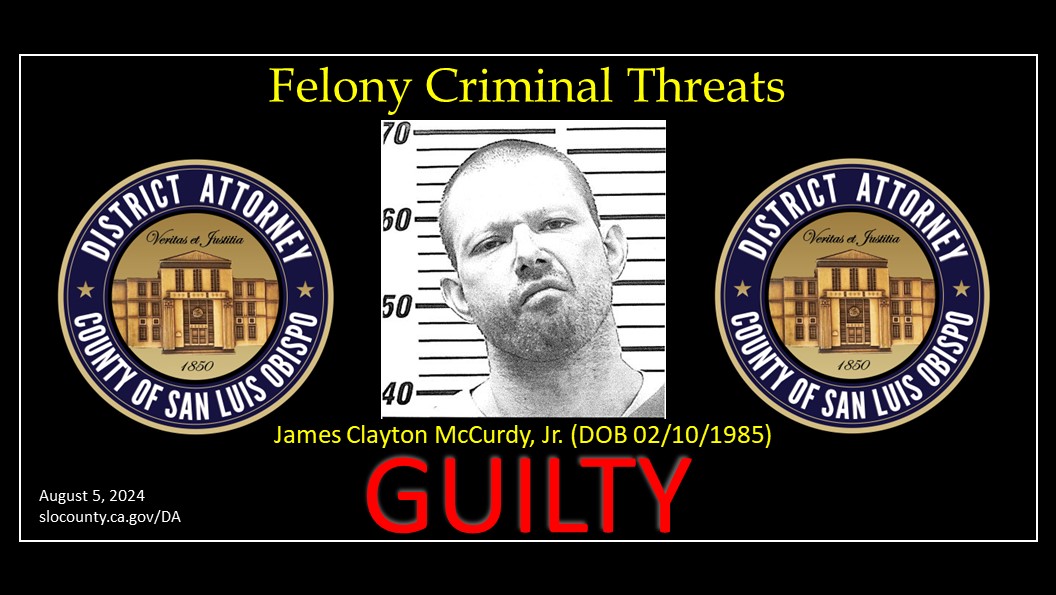 James Clayton McCurdy, Jr. (DOB 02/10/1985) Guilty (Photo from Department of Corrections taken 11/05/2019)