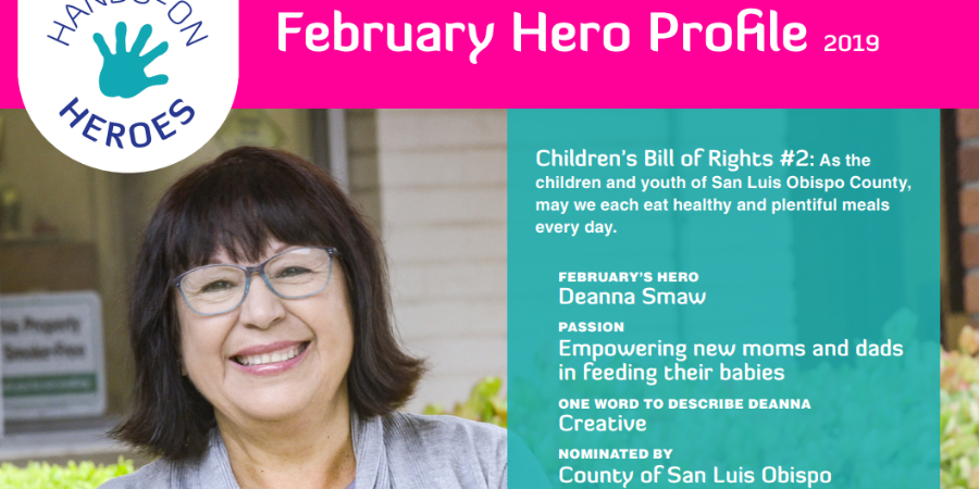 Deanna Smaw, PH Aide: Public Health Aide Deanna Smaw Recognized with Hands-On Hero Award