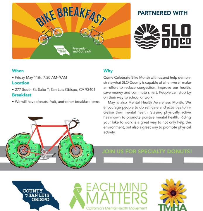 bike breakfast flyer