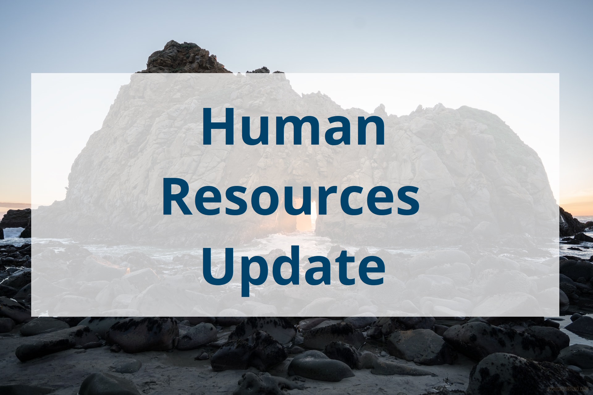 Human Resources Update